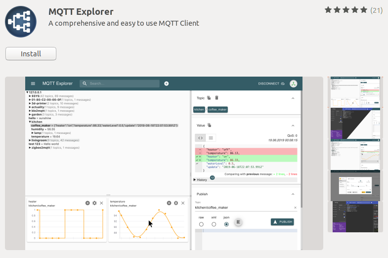 MQTT Explorer installation